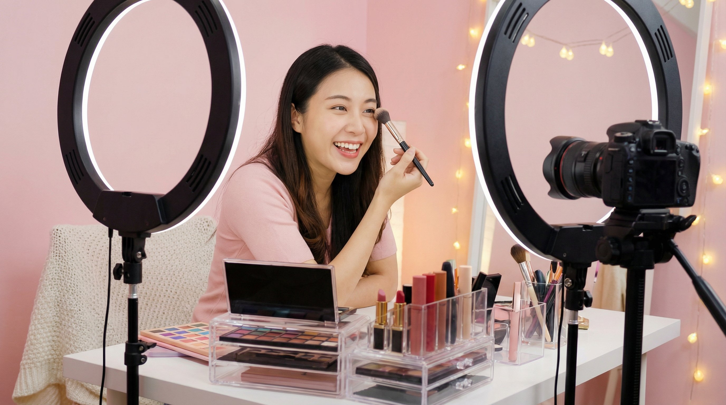 黑丝美妆视频教程